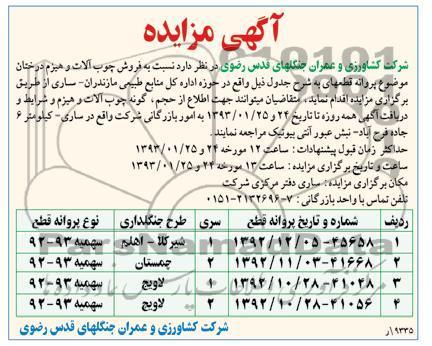 فروش چوب آلات و ...