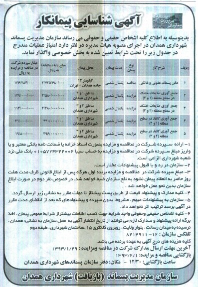 جمع آوری ضایعات خشک
