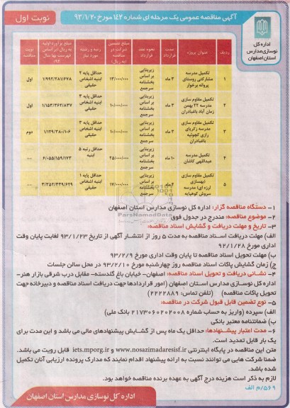 ...تکمیل مدرسه مشارکتی 
