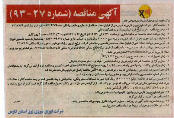 خرید انواع فیوز مینیاتوری 