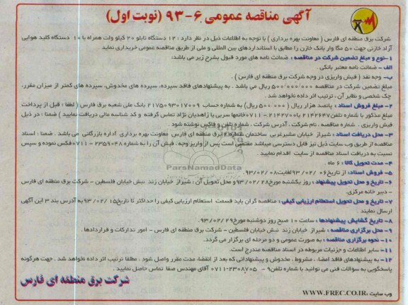 خرید 12 دستگاه تابلو 