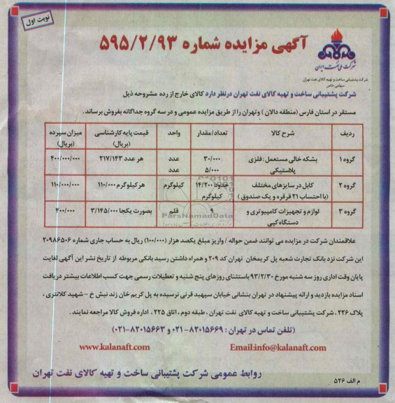 بشکه خالی مستعمل فلزی 