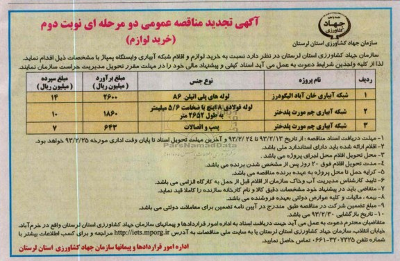 خرید لوازم 