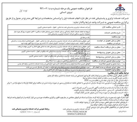 تامین نیروی انسانی 