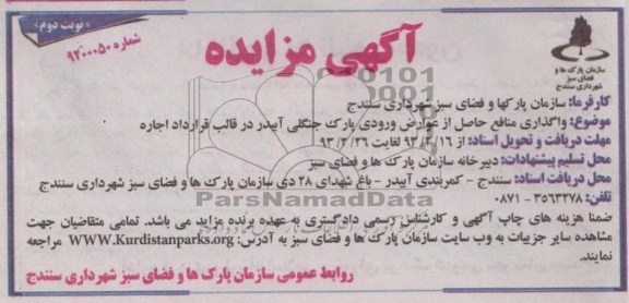 واگذاری بوفه