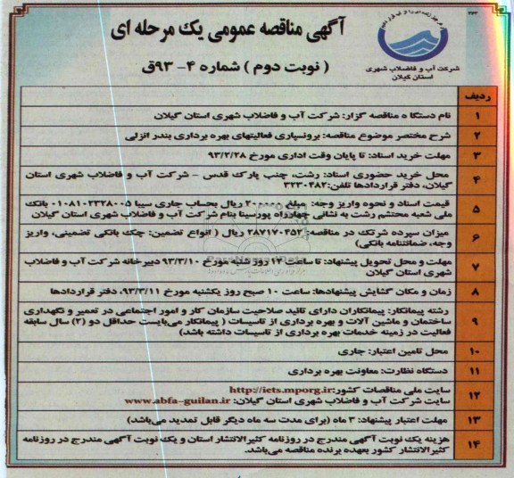 برونسپاری فعالیتهای بهره برداری بندر 
