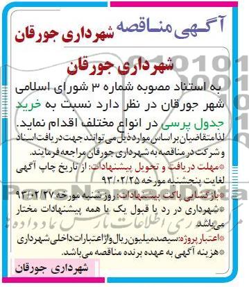 خرید جدول پرسی 