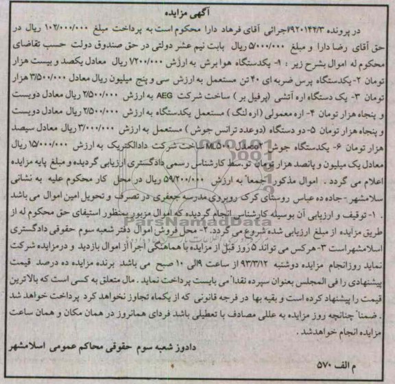 فروش یکدستگاه هوا برش و ....
