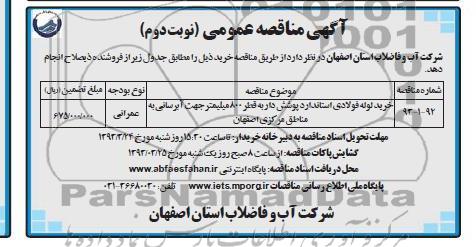 خرید لوله فولادی 