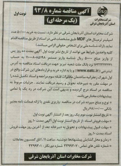 خرید 50.000 عدد اسپلیتر و ...