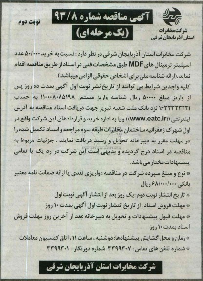 خرید 50.000 عدد اسپلیتر و ...