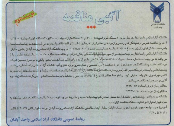 تعداد 20 دستگاه کولر اسپیلت 