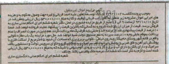 مزایده,فروش مغازه
