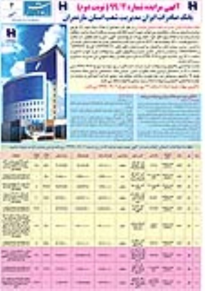 آگهی مزایده مزایده فروش املاک مازاد کاربری مسکونی و باغ و تجاری نوبت دوم 
