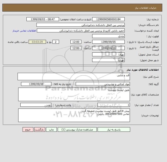 استعلام قند و چایی