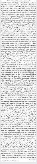 مزایده مزایده ششدانگ یک دستگاه آپارتمان 146.17 مترمربع
