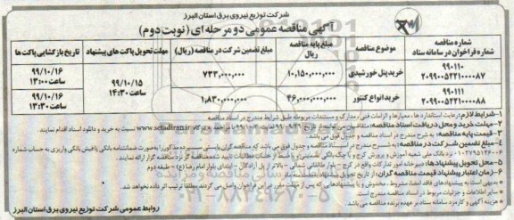 مناقصه , مناقصه  خرید پنل خورشیدی و...