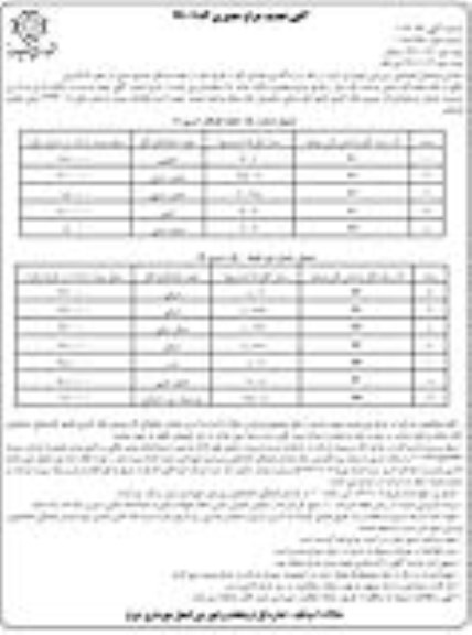 تجدید حراج، تجدید حراج  واگذاری تعدادی اتاق - نوبت دوم