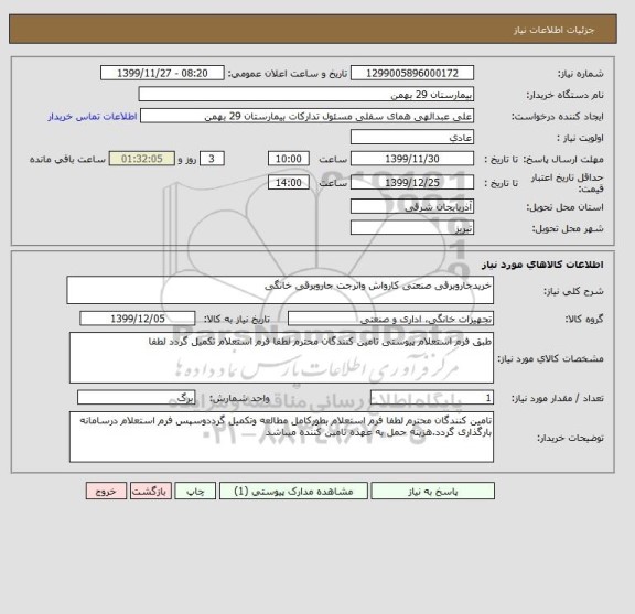 استعلام خریدجاروبرقی صنعتی کارواش واترجت جاروبرقی خانگی 