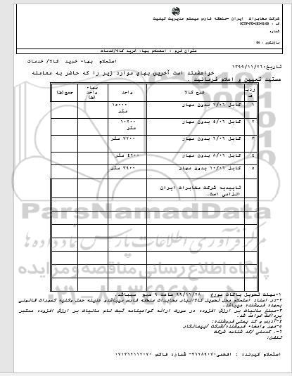 استعلام , استعلام کابل