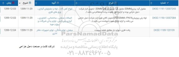 استعلام , استعلام مفتول گرد برنزی 20MM- مفتول گرد برنجی و ...