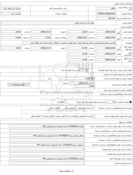 مغاره یک باب واحد تجاری