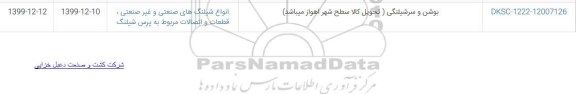 استعلام, استعلام بوشن و سر شیلنگی