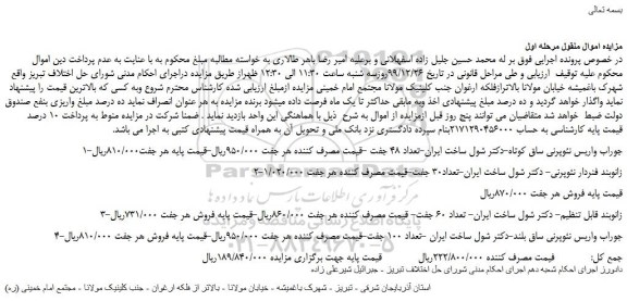 مزایده،مزایده فروش جوراب واریس نئوپرنی ساق کوتاه و...