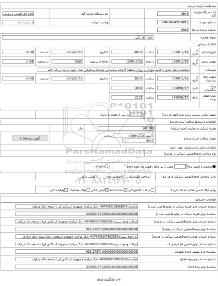 اجاره اتاق تکثیر