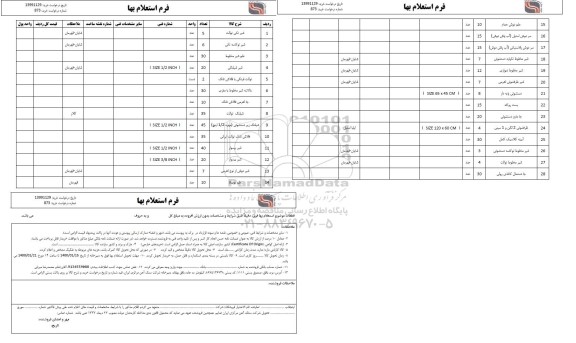 استعلام, استعلام  شیر تکی توالت ....