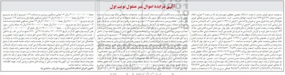 مزایده، مزایده فروش پلاک ثبتی 2 فرعی از 11428 
