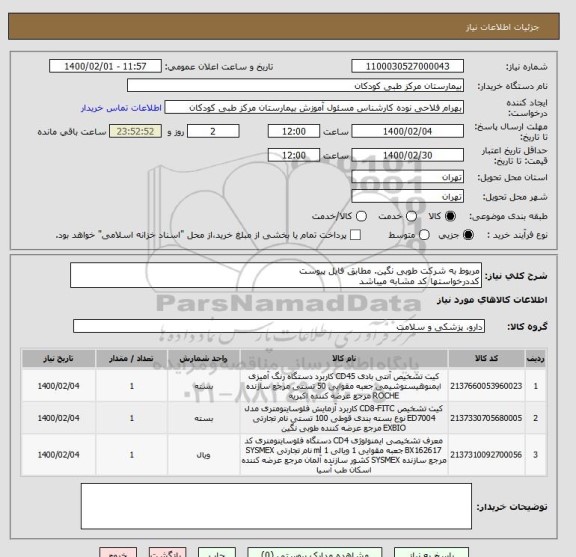 استعلام مربوط به شرکت طوبی نگین. مطابق فایل پیوست
کددرخواستها کد مشابه میباشد
