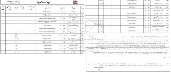 استعلام,استعلام شیر فلکه گازی ...