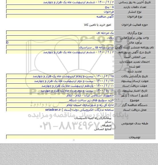 خرید سوئیچ های زیر ساخت شبکه