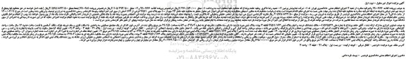 مزایده،مزایده فروش 23 سهم از 100 سهم پلاک ثبتی 99511 فرعی از 163 اصلی