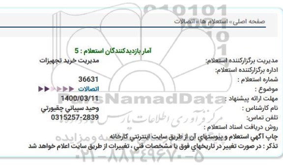 استعلام اتصالات 