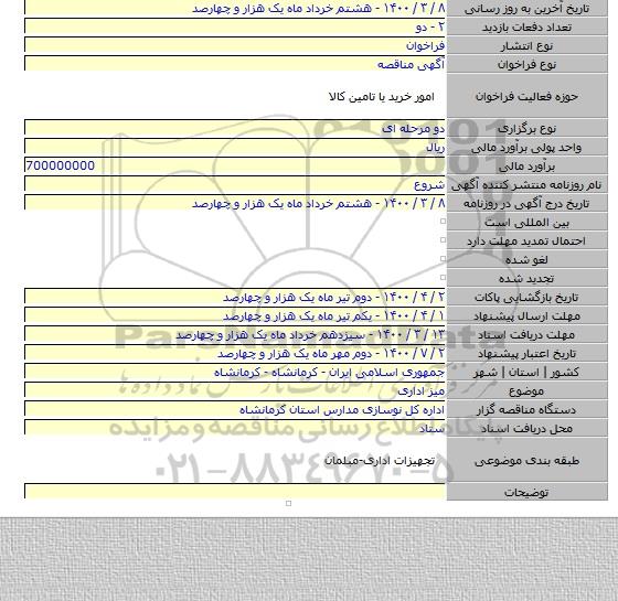 میز اداری