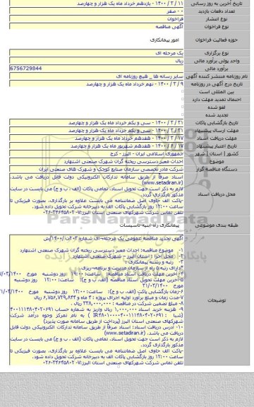 احداث معبر دسترسی ریخته گران شهرک صنعتی اشتهارد