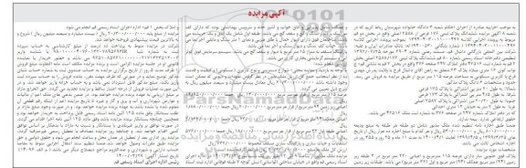 مزایده،مزایده ششدانگ پلاک ثبتی 2588.176 اصلی بخش 2