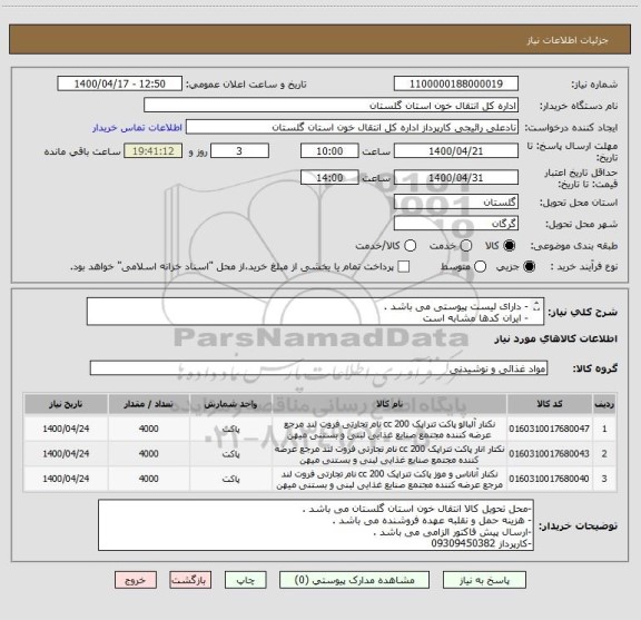 استعلام - دارای لیست پیوستی می باشد .
- ایران کدها مشابه است 
- محصولات حتما تولیدات داخلی باشد.
-کارپرداز 09309450382