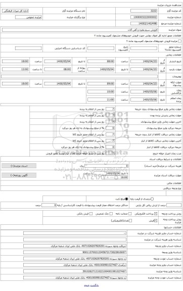 سیم آلومینیوم(سیم هاینا کلمپ های دو پیچه ارتباط و کلمپ های چهار پیچ انتهایی)