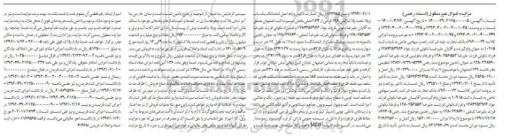 آگهی مزایده،مزایده ششدانگ یکباب ویلا پلاک ثبتی 128 فرعی