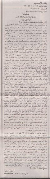 مزایده مزایده ششدانگ یکباب واحد تولیدی پلاک ثبتی 36 فرعی