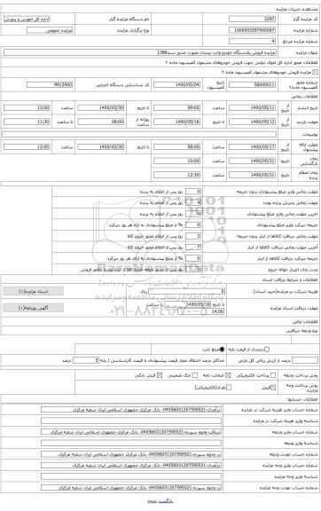 فروش یکدستگاه خودرووانت نیسان بصورت صدور سند1386 13الف418