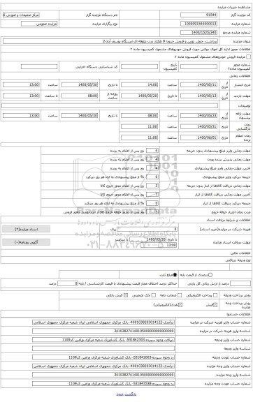 برداشت، حمل، توزین و فروش حدودا 9 هکتار ذرت علوفه ای ایستگاه یوسف آباد-2