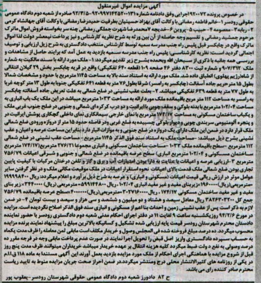 مزایده,ملک