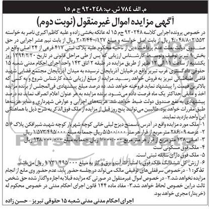 مزایده,ملک
