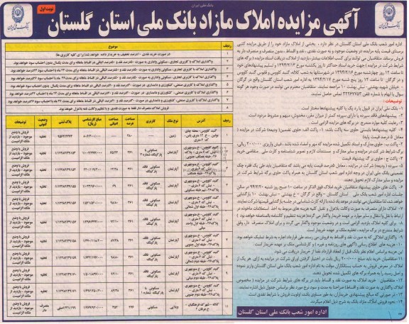 مزایده,املاک مازاد