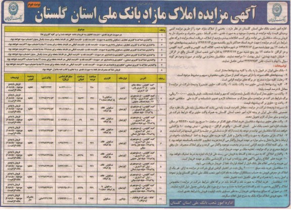 مزایده,املاک مازاد
