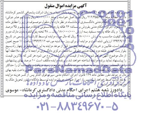 مزایده,ملک مسکونی